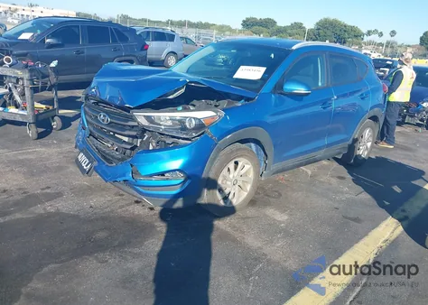 2016 Hyundai Tucson Eco из США, поврежденный, VIN KM8J33A22GU126629